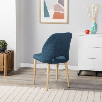 Стул Ledger синий/нат.дуб_10