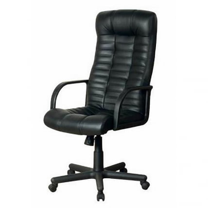 Кресло Атлант ULTRA кожа Черный_0
