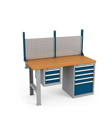 Верстак ВС-150-06Бук + Экран ВС-150-Э1_0