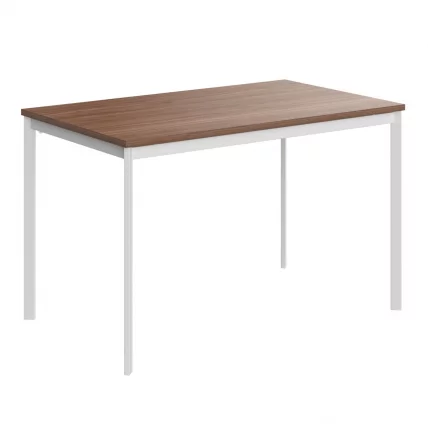 Стол прямой IMAGO-S СП-2S груша ароза белый полуматовый_0