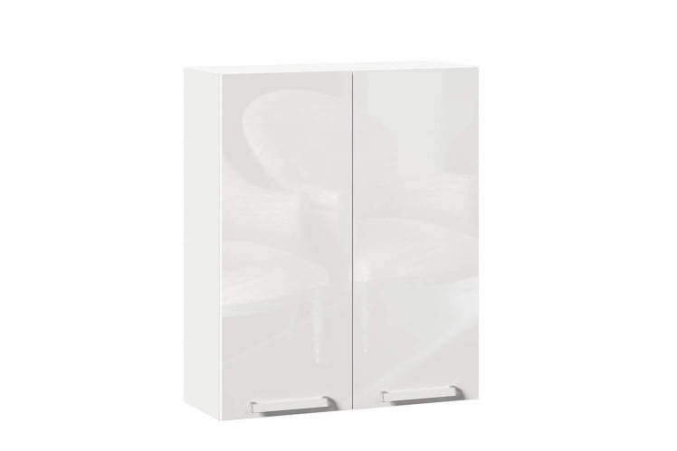 Шкаф кухонный 800 высокий Герда ЛД 272.465.000 Белый/Белый глянец_0