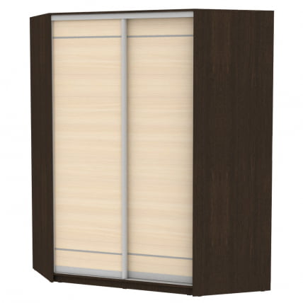 Шкаф-купе YA-198х1400-718-4(Венге-ДМ-D1D1)_0