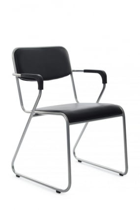 Кресло Nix Plus RCH OMKL-03 Черный/Металл окрашенный Хром_0