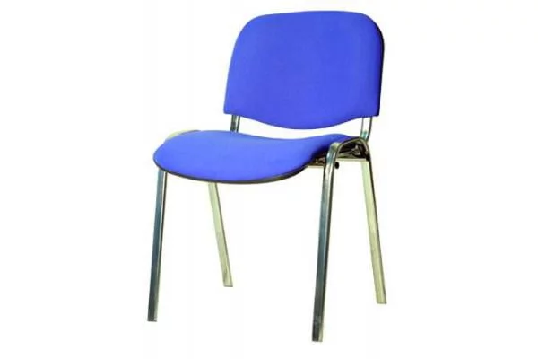 Стул ZP_UP_EChair Rio ИЗО хром к/з синий 550734_2