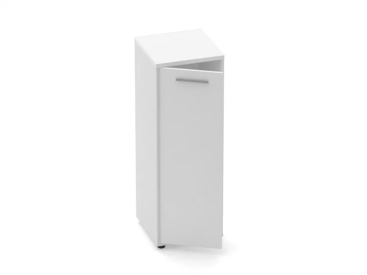 Шкаф 2 узкий закрытый Deka 10.12.13Л Белый_1