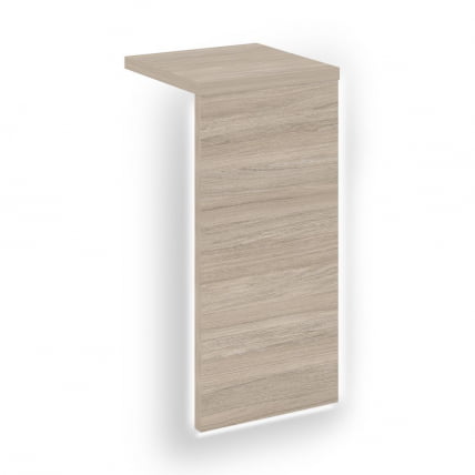 Накладка с подсветкой прямая высокая для О.R-F.MP.V-78 ONIX О.R-NP.V-78.1.S Дуб Аттик_0