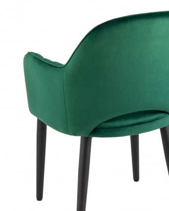 Стул Венера NEW диамант велюр Изумрудный_6