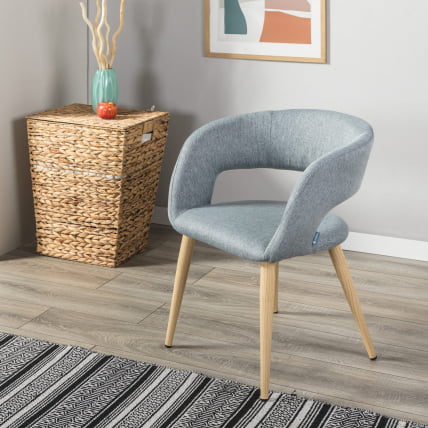 Кресло Hugs св.сер/нат.дуб_1