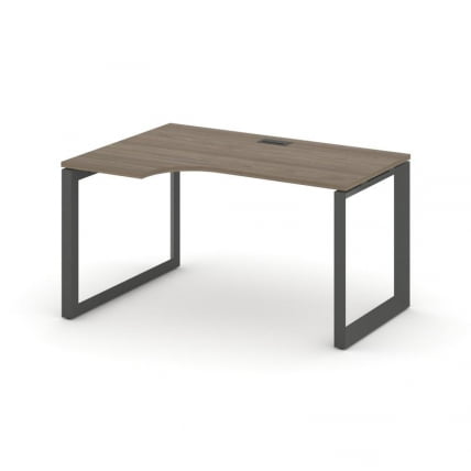 Стол рабочий эргономичный Стайл Проджект СН-59О.СПА-012(Л) Вяз Благородный/Металл Антрацит/Черный За / SN-59O.SPA-012(L)_0