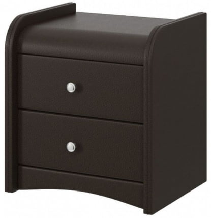 Тумба прикроватная с 2-мя ящиками №3 Шоколад_0