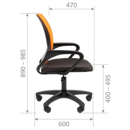 Кресло оператора CHAIRMAN 696 LT N Зеленый_5