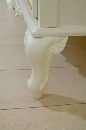 Комод высокий с 6 ящиками Луиза ЛД 665.085.000 Алебастр_5