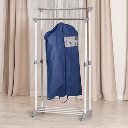 Вешалка JET металл, пластик, 86*44*166 см, темно-серый/светло-серый/хром_6