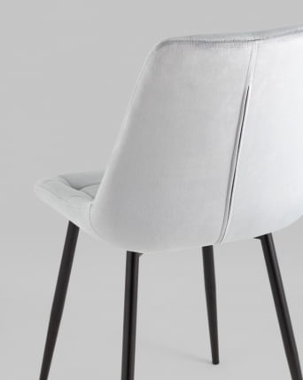 Стул Флекс New велюр пыльно-голубой 2шт_1