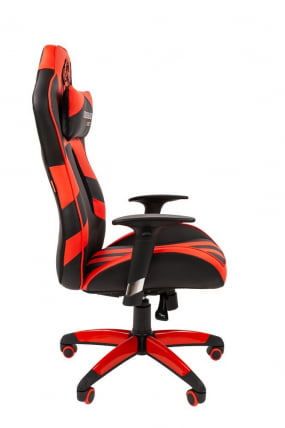 Кресло геймерское CHAIRMAN GAME 25 Черный-красный_2