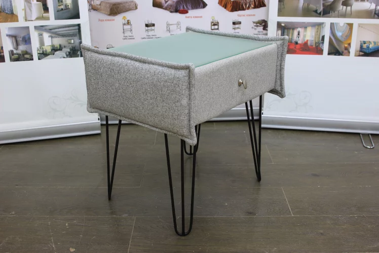 Тумбочка Лейд в ткани Taft на опорах CHX_0