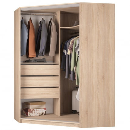 Шкаф-купе YA-198х1400-718-4(Венге-ДМ-D1D1)_1