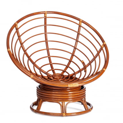 Кресло-качалка PAPASAN/ПАПАСАН w 23/01 B /без подушки/ 115х78х104 см, Pecan (орех)_0