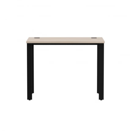 Стол прямой на металлокаркасе, опоры 90 гр Everprof EVO 254S005 Дуб Соната Черный_1