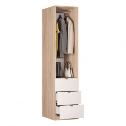 Шкаф распашный R-198х45х60-4-TR-M(ВД)_1