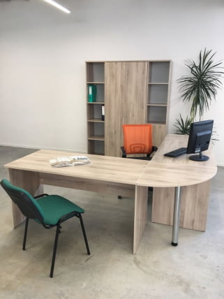 Шкаф для документов средний Р.Пс-3 Дуб Кронберг_2