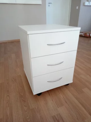 Тумба мобильная SC-3M (Белый)_2