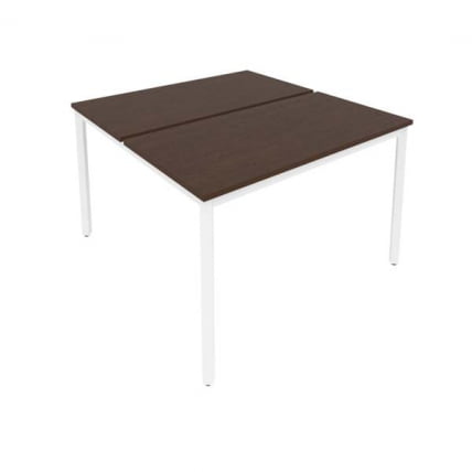 Рабочая станция на металлокаркасе SLIM SYSTEM С.СП-4.2 Венге-Белый_0