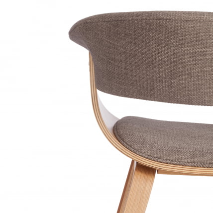 Стул VIMTA (mod.8021) дерево / ткань, 69х56х77 см, натуральный/бежевый, Aimcasa 5_9