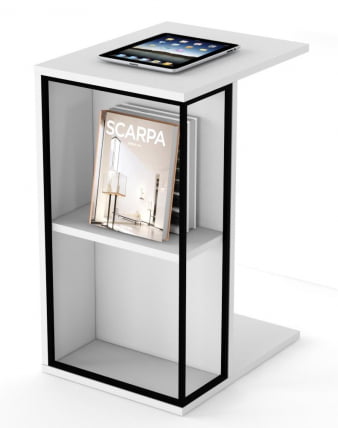 Стол приставной City белый_0