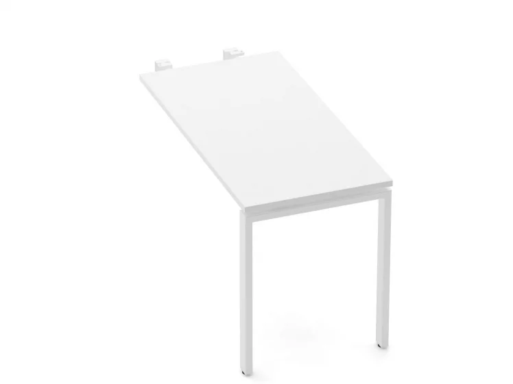 Брифинг-приставка для стола на П-обр.опорах Deka 7.10.12 Белый_0
