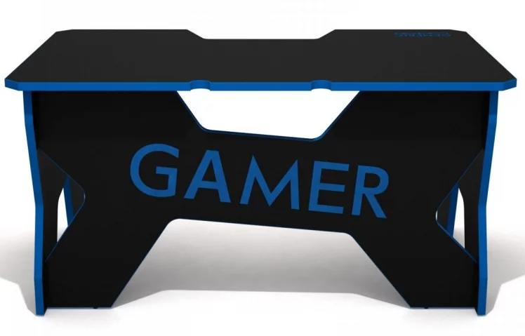 Стол геймерский Generic Comfort Gamer2/DS/NB Синий Черный_1