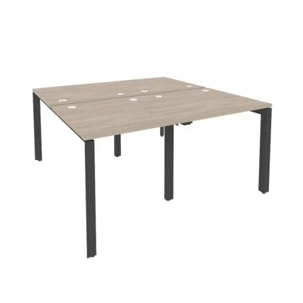 Рабочая станция на П-образном м/к ONIX O.MP-D.RS-4.0.8 Дуб Аттик/Антрацит_0