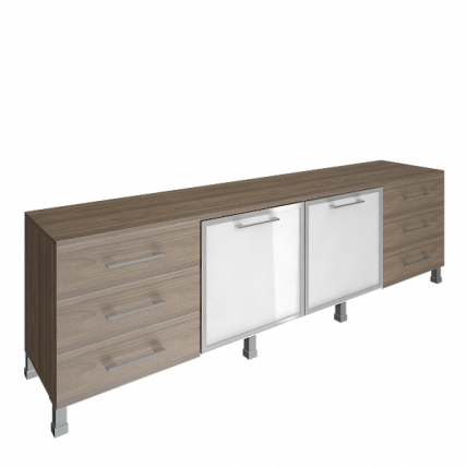 Тумба модульная четырехсекционная YALTA LT-TS 4.2L Вяз Благородный_0