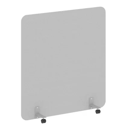 Перегородка на металлических опорах, на роликах R-line DP.R-140-150 Серый_0