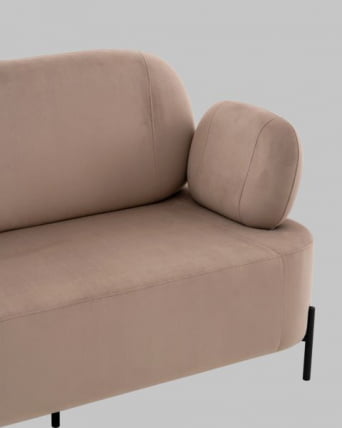 Диван Кэнди велюр светло-серый_4