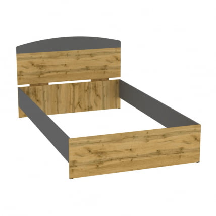 Кровать Алиса(L22)1247х903х2063(ДВ-Графит)_0