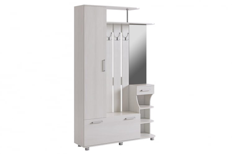 Прихожая Барселона-1 PR-0016 белый рамух_0