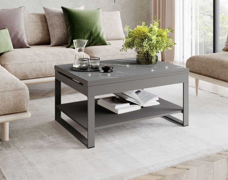 Журнальный стол-трансформер Агат-36 Оникс_4