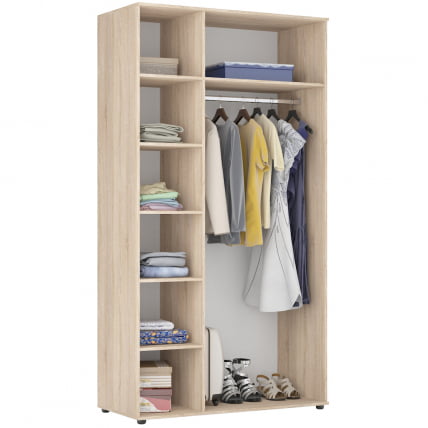 Шкаф распашный Алиса (H5_M) 2230х1200х540 ручка скоба 96мм (ЯШС)_1