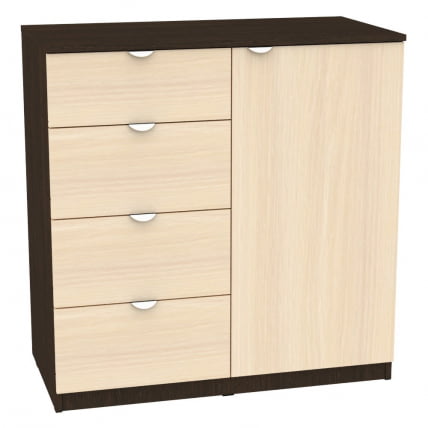 Комод Калисто(K18)923х902х468ручкаторцеваяTR-2(Венге-ДМ)_0