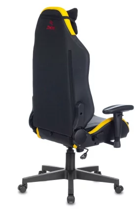 Геймерское кресло Zombie HERO CYBERZONE PRO Черный-желтый_3