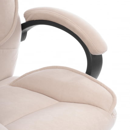 Кресло руководителя OREON metalBL велюр, бежевый, 7_7