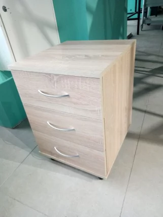 Тумба мобильная SC-3M (Дуб сонома светлый)_2