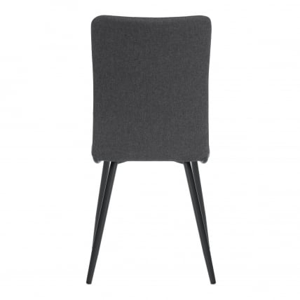 Стул обеденный La Rousse NEW, ткань рогожка, темно-серый, F68, 45x55x93 см_3