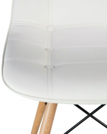 Стул обеденный ДОБРИН БЕННЕТ (ножки светлый бук, кремовый) 4 шт / DOBRIN BENNET_7