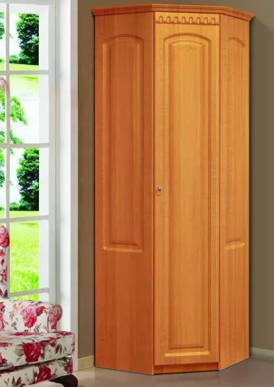 Шкаф угловой Гармония-4 (Ольха темная)_0