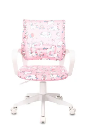 Кресло детское Бюрократ BUROKIDS 1 W-UNICORN_1