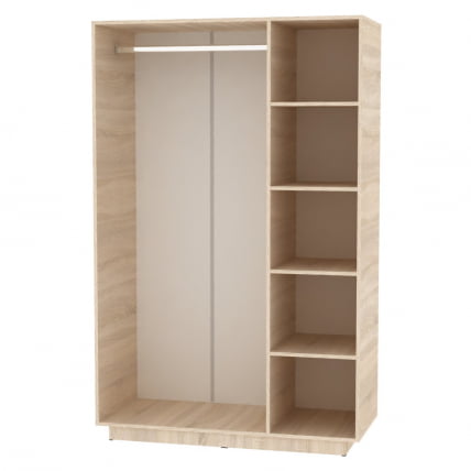 Шкаф распашный Аврора(H24_M)1872х1201х540(ЯШТ)_1