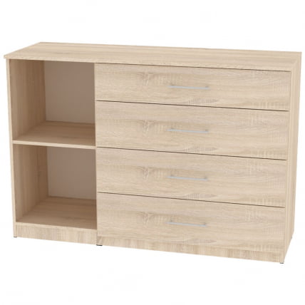 Комод Калисто(K44)923х1352х468ручкарейлинг160мм(ДМ)_1