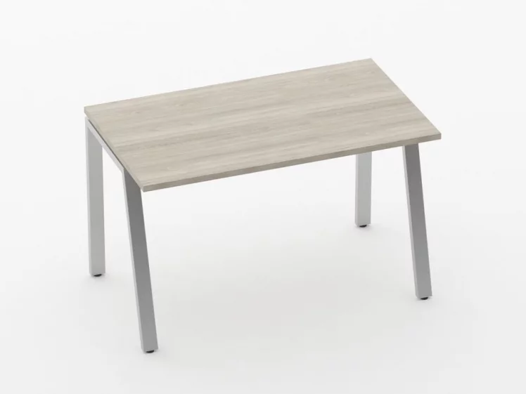 Стол прямой Deka Л-обр. каркас 73.07.12 Дуб Сантана светлый_0